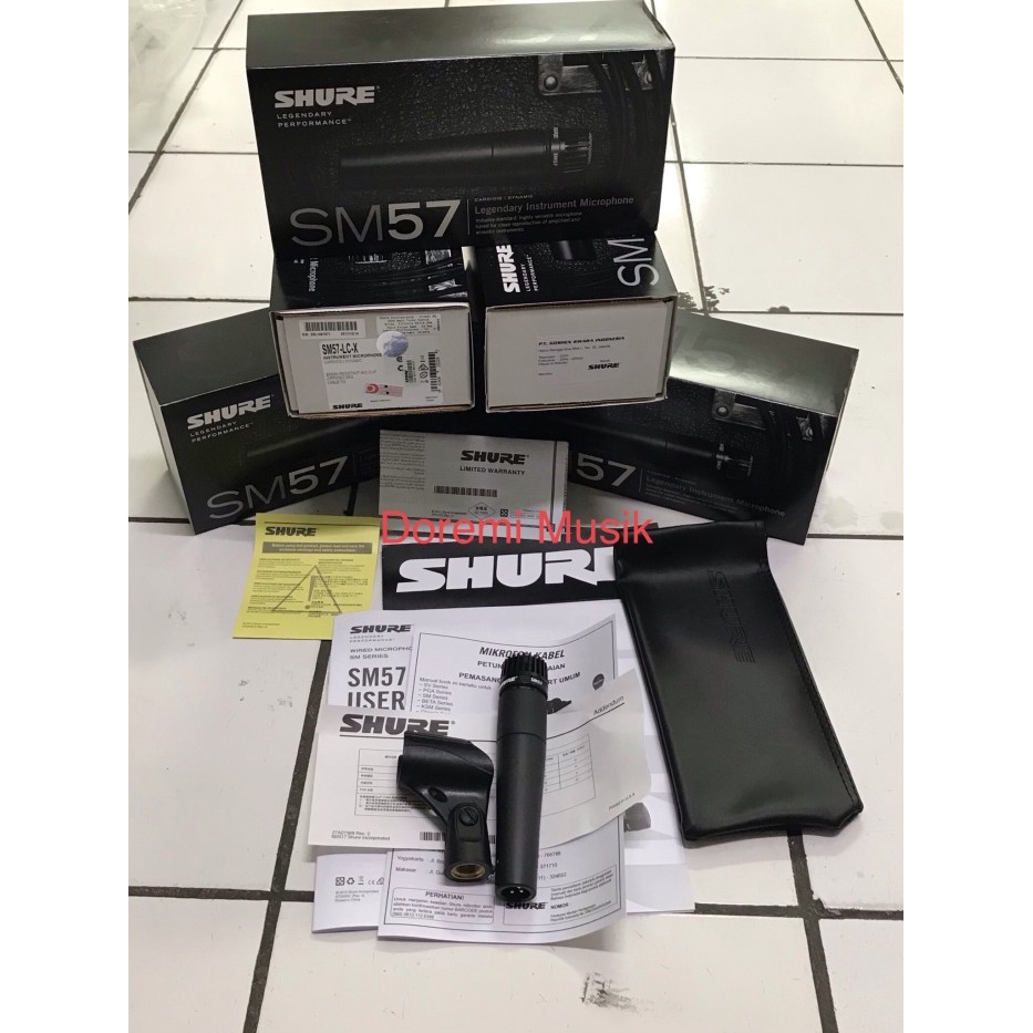 Hilmawanmall - Mic Shure Sm-57 Original Madein Mexico