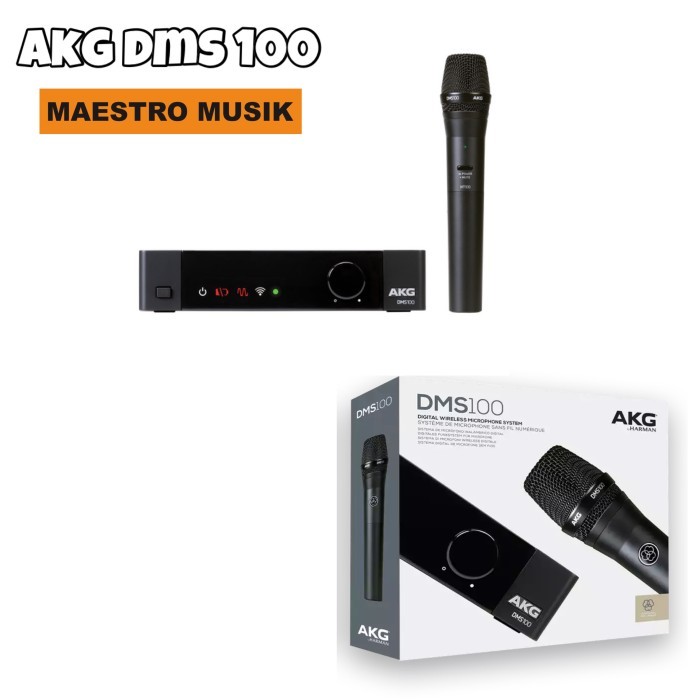 Hilmawanmall - Akg Dms 100 Microphone Wireless - 1 Handheld