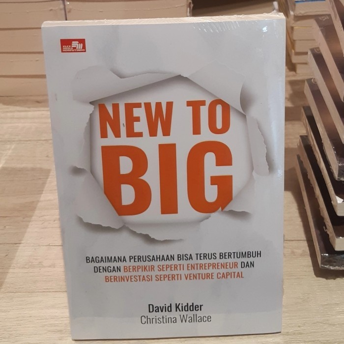 BUKU NEW TO BIG BAGAIMANA PERUSAHAAN TERUS BERTUMBUH DAVID KIDDER