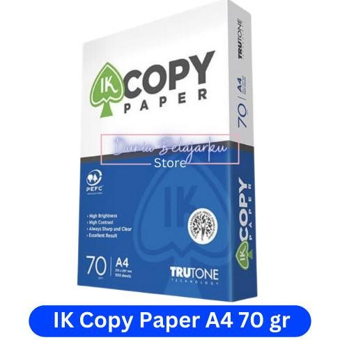 

sale! kertas hvs a4 70 gr ik copy paper / hvs a4 murah / 1 rim 500 lembar