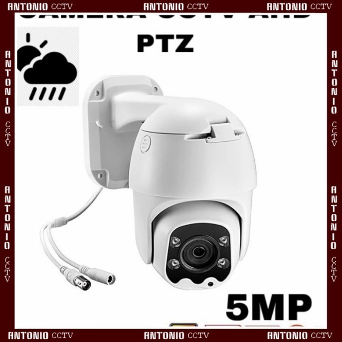 Camera CCTV Ptz AHD 1080P Full Hd LENSA 5MP Jernih