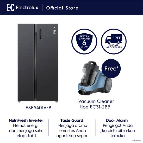 

Electrolux Kulkas ESE5401A-BID / ESE 5401A-BID