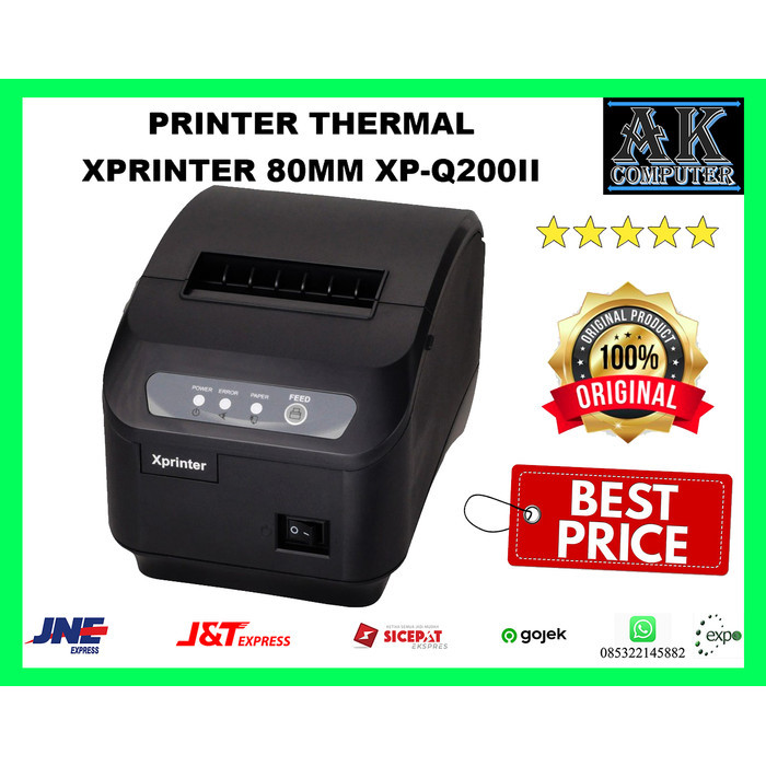 

Printer Thermal XPRINTER 80MM XP-Q200II printer kasir resep struk