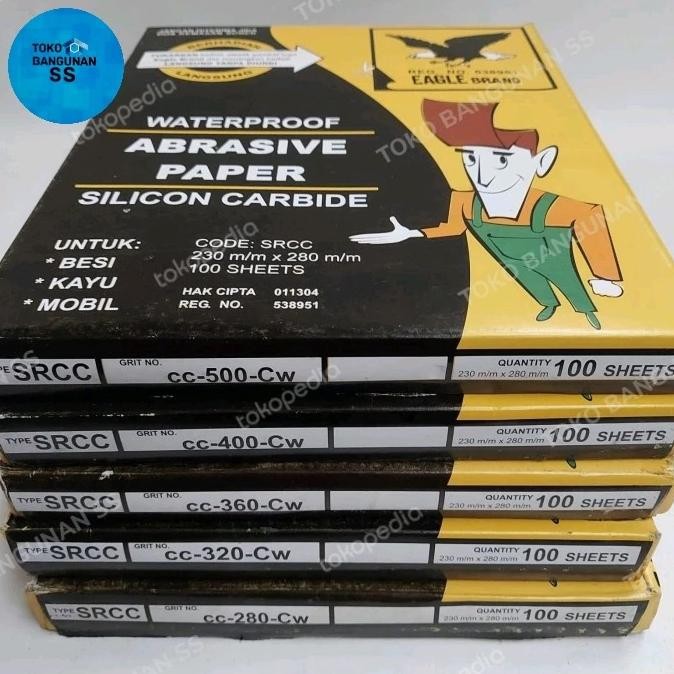 

sale! eagle amplas duco kertas per100 grit 60-80-100-120-150-180-220-240-280