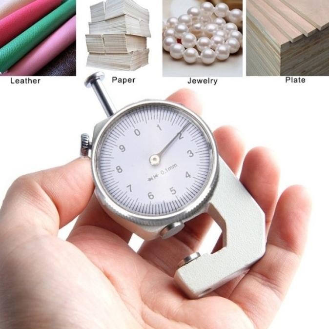 

sale! analog dial thickness gauge alat ukur tebal plastik plat kertas