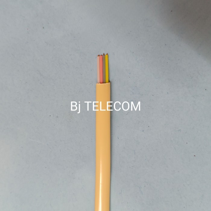 KABEL LINE TELEPON ISI 4 KABEL/ KABEL TELEPON GEPENG ISI 4/ KABEL LINE