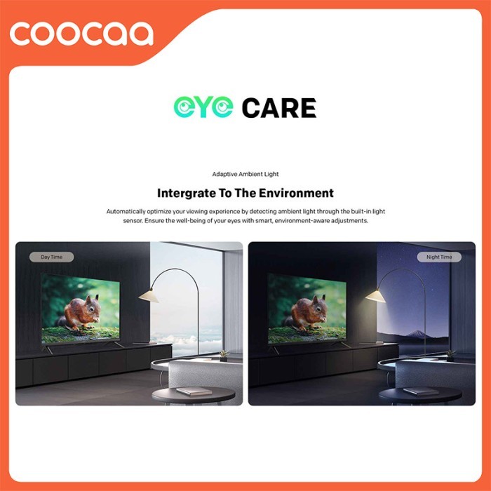 NEW COOCAA 55 INCH GOOGLE TV-4K UHD-DOLBY AUDIO (COOCAA 55Y65)