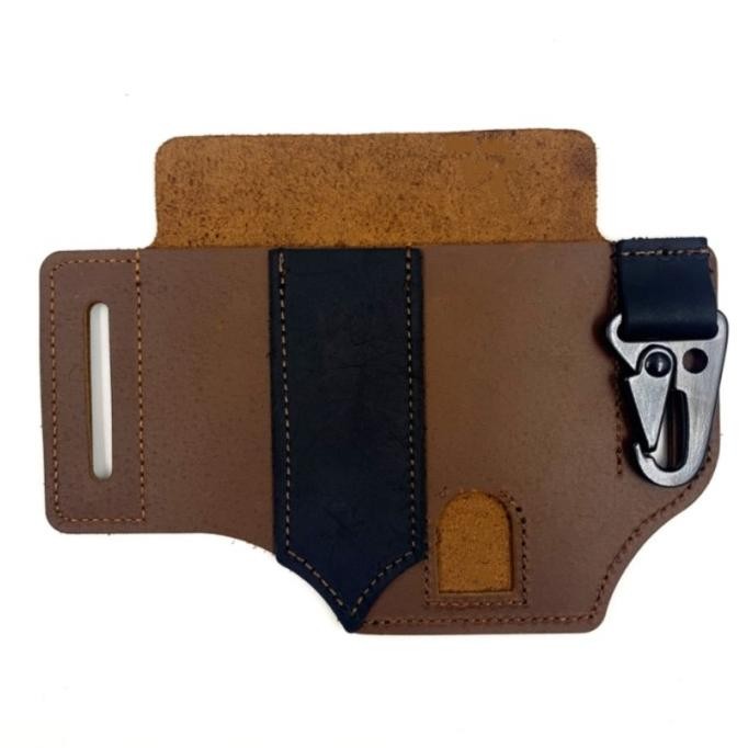 Import HOLSTER POUCH POCKET BELT PU LEATHER KANTONG SABUK MULTITOOLS