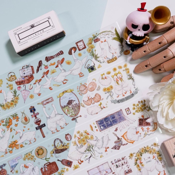 

HOT SALE! Huafei PET Tape - Journal Scrapbook