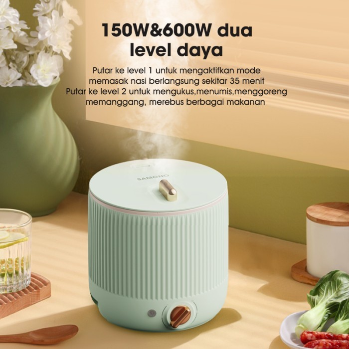 SAMONO rice cooker Panci listrik Serbaguna Slow Cooker