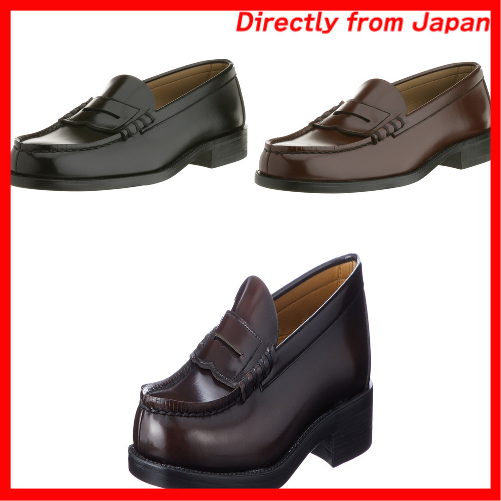 [Haruta] Sepatu Loafer Tradisional 3E Kulit Sintetis Pria 6550 Hitam 28 cm 3E, coklat, 27,5 cm 2E, h