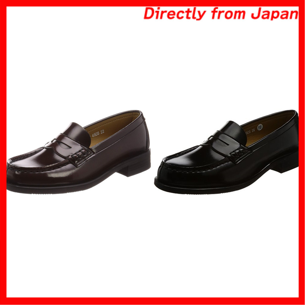 [Haruta] Sepatu Loafer Tradisional 3E Kulit Sintetis Wanita 4505 Hitam 24 cm 3E ,Jamaika,22,0 cm 3E,