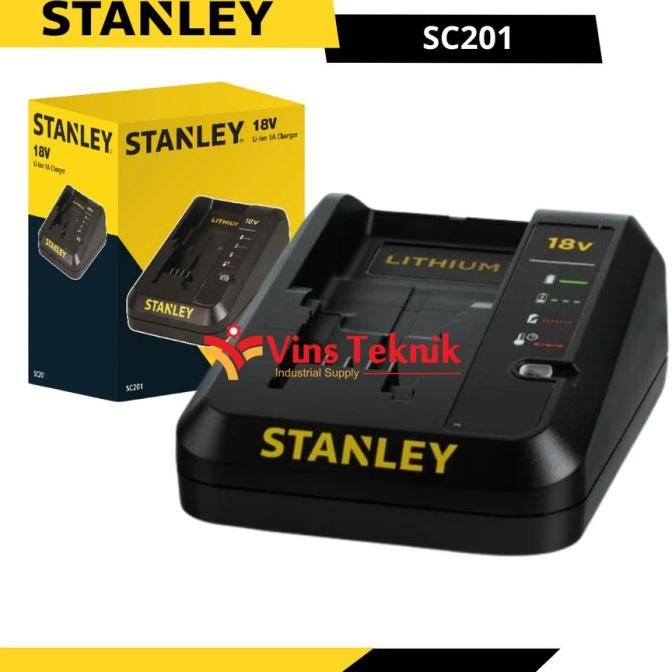 ori - stanley sc 201 charger for cordless stanley 18v sc201