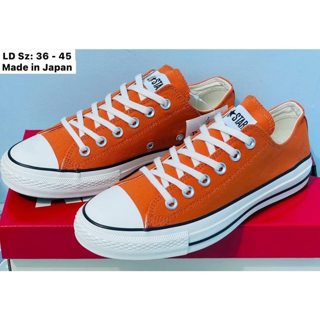 Sepatu Kets Convers All Star Converse Buatan Jepang Ukuran 36-45 Eu Dengan Kotak 6 Warna G25A102 |wP