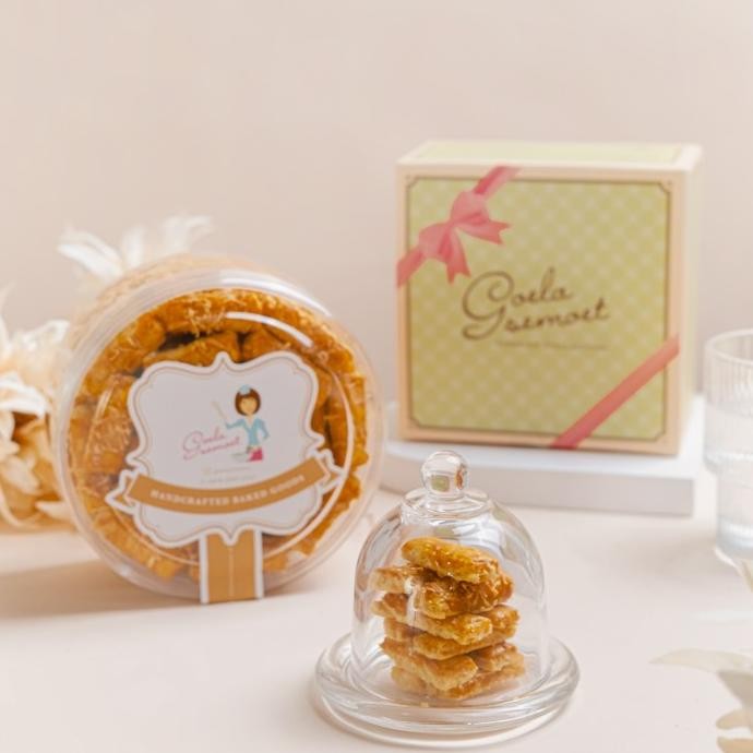 

Kue Kastengel Keju Premium Goela Semoet - kue kering cookies kastangel NOV