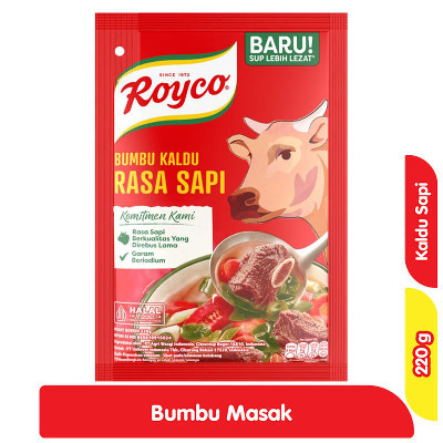 

Royco Bumbu Kaldu Penyedap Rasa Sapi 220 g