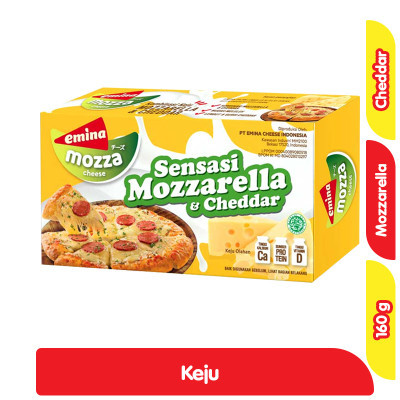 

Emina Keju Mozzarella Box 160 g