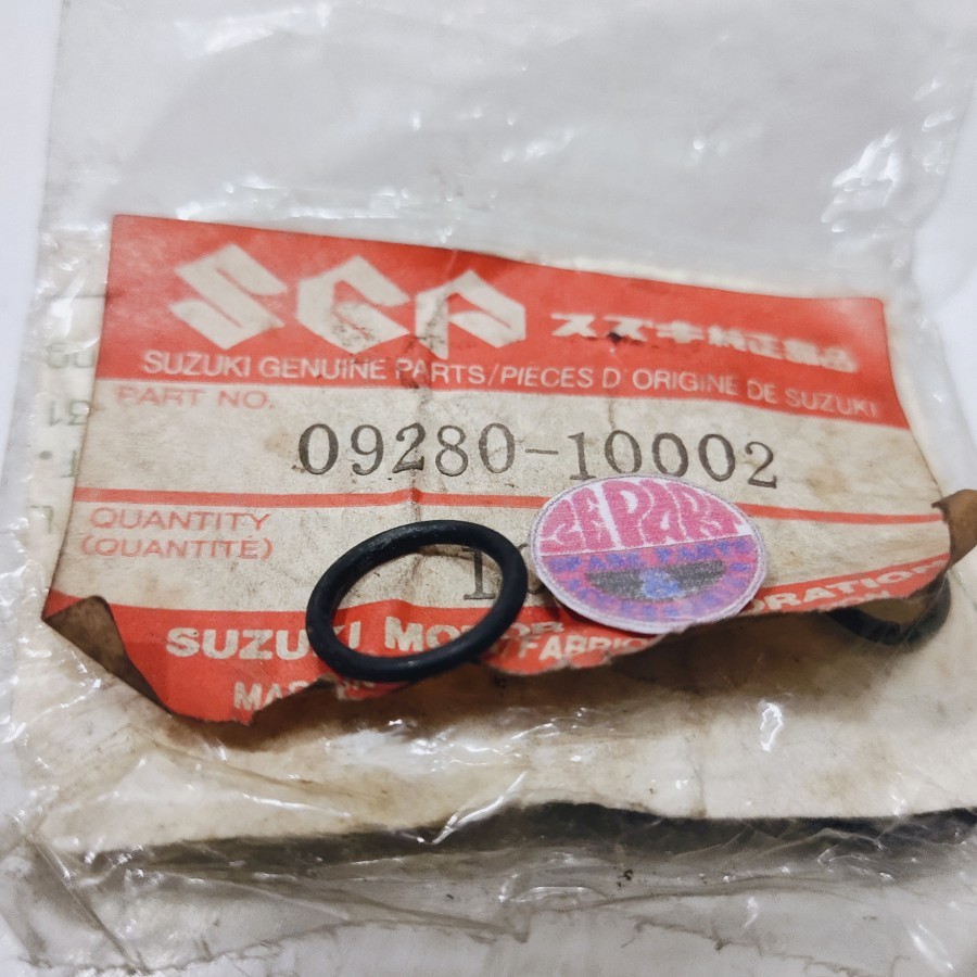 Seal Oring Rotary A100 Kecil Ori SGP 09280-10002 Karet Cincin Rotari Suzuki A100
