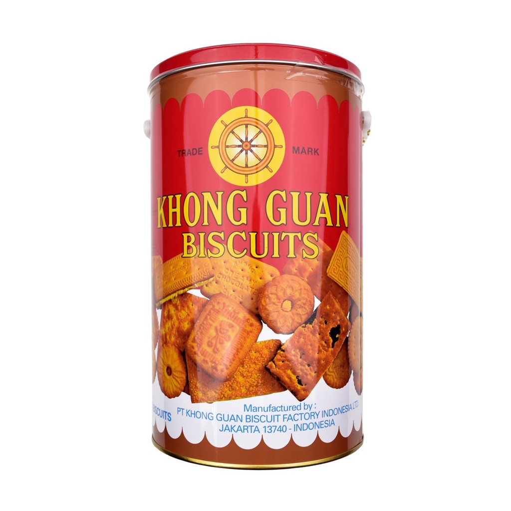 

BISKUIT KALENG KHONG GUAN MERAH ASSORTED BISCUIT 1 KG