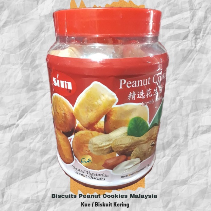 

Kue Kacang Malaysia / Biscuits Peanut Cookies / Biskuit SIM Malaysia