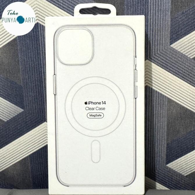 Promo Apple Clear Case Iphone 14 Magsafe Official New Original Resmi Ibox