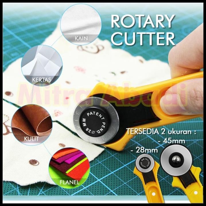 

Rotary Cutter / Pisau Putar Pemotong Kain