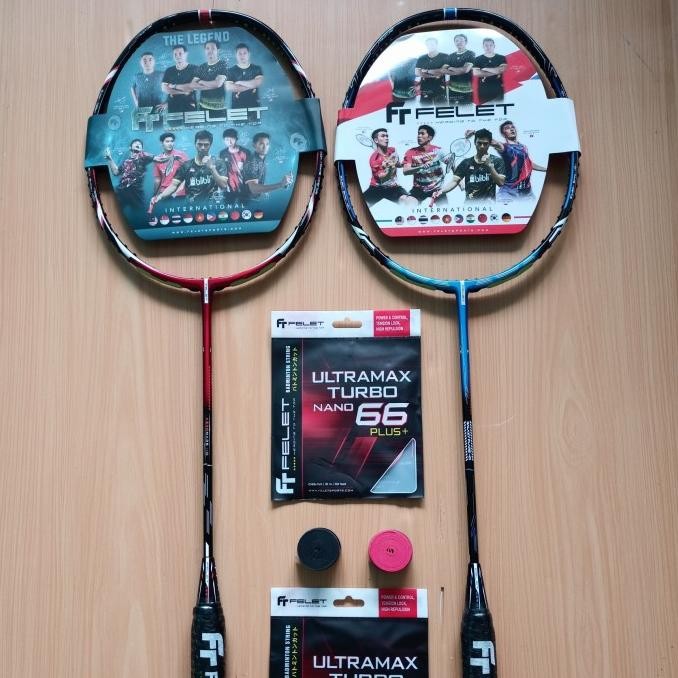 RAKET BADMINTON FELET AEROMARS 10 DAN GALAXY FLARE 10 ORIGINAL