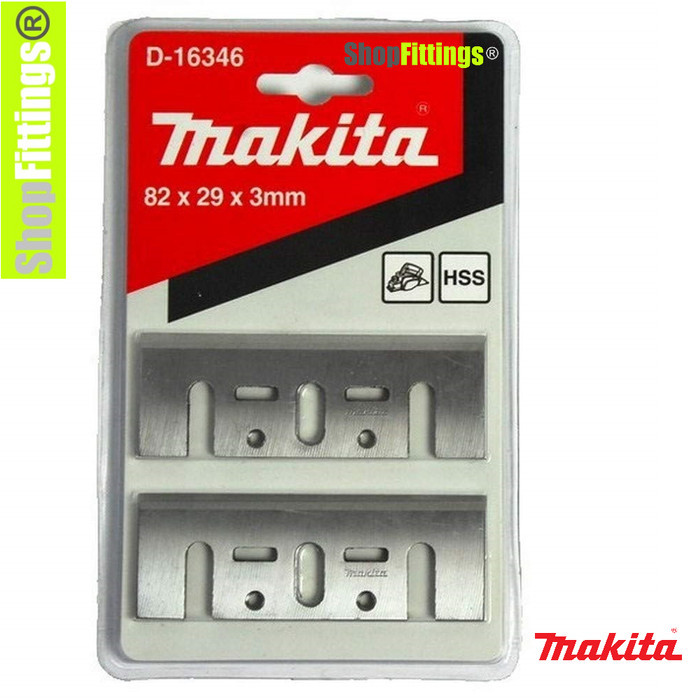 READY STOCK MATA PISAU SERUT MAKITA D16346 ORIGINAL PLANER BLADE 82MM MAKTEC PROMO