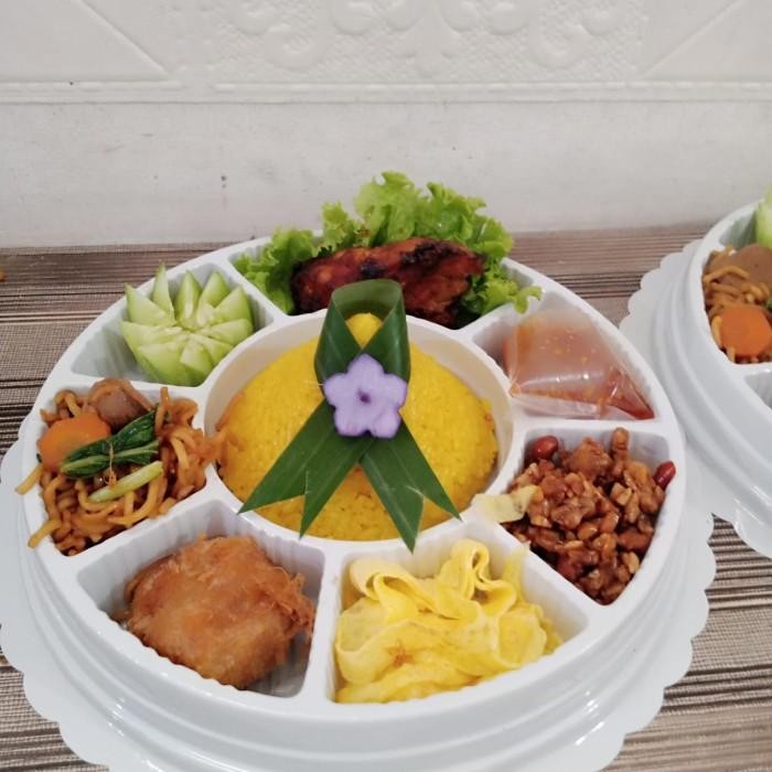 Tumpeng 10 Porsi/Tumpeng Nasi Kuning  Free Tumpeng Mini Termurah 100 % Original