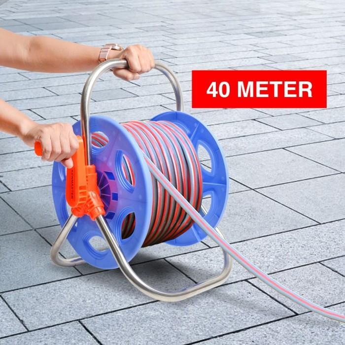 Water Hose Reel Selang Air Gulungan / Gulungan Selang / Selang Air Gulung 40 Meter - Km40 Terlaris 1