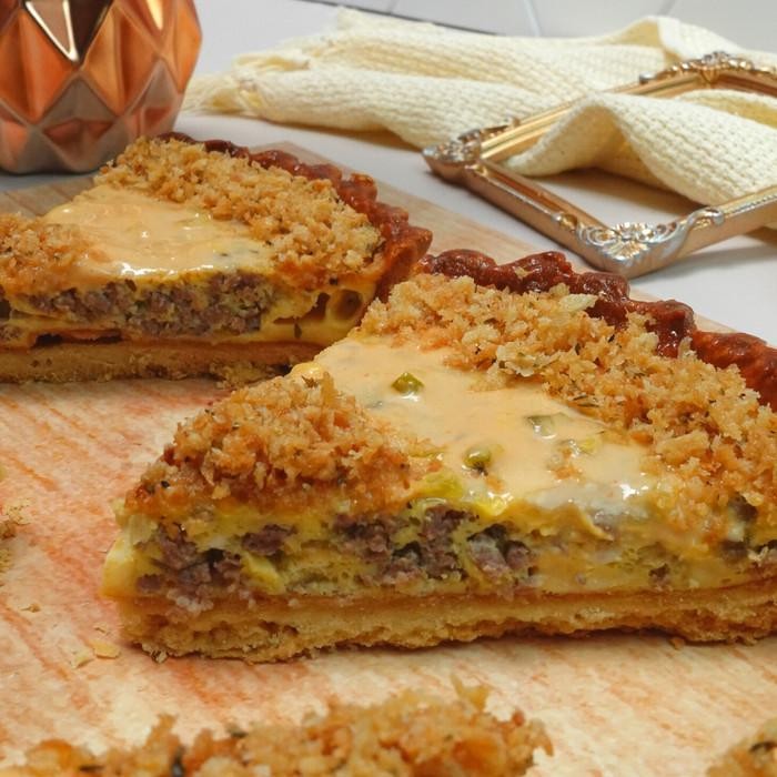 

Minced Beef And Cheese Quiche Pie Terbaru 100 % Original