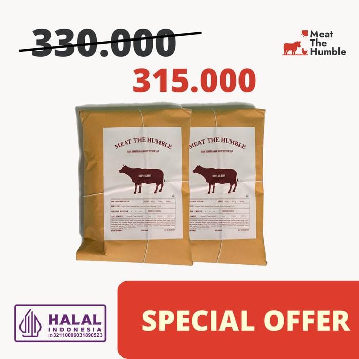 

Paket 2 Sei Sapi / Daging Asap Khas Kupang 500 Gr Terlaris 100 % Original