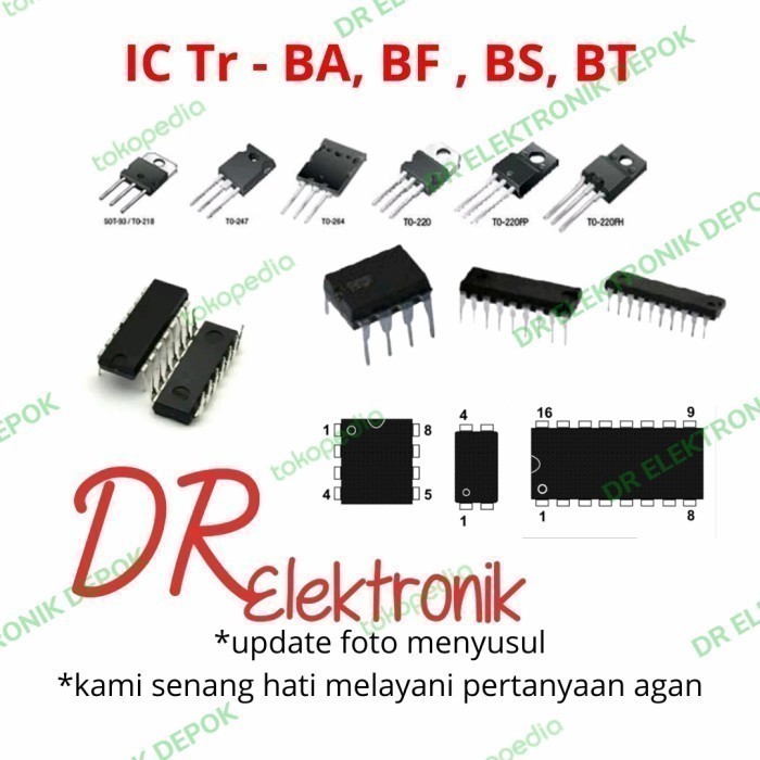 IC - BT137 Asli Bagus BT 137 Integrated Circuit - DIP Transistor