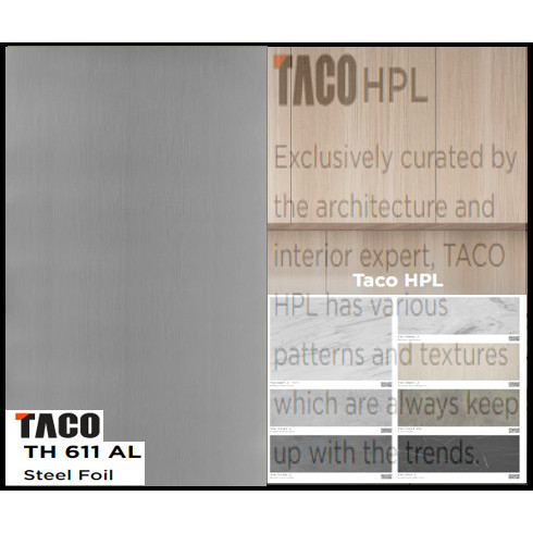 TERBARU TACO HPL TH 611 AL - Steel Foil