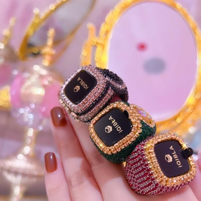 Iqibla Zikr Ring Tasbih Digital Swarovski By Nissaydrus New 100 % Original