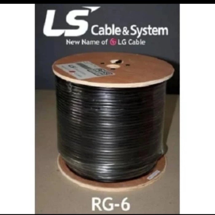 TERBARU LS coaxial cable RG6 /kabel antena RG6 /kabel rg 6 kabel antena rg6 LS HOT SALE