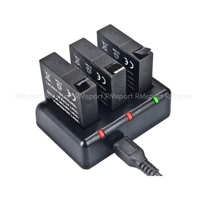 Charger Baterai For Bcare X5 Action Camera 4K [terbaik]