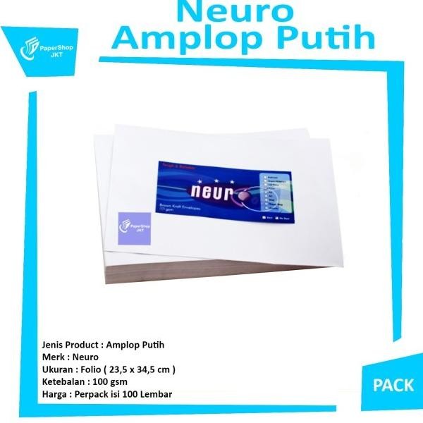 

Ter Neuro Amplop Putih Folio