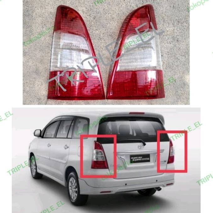MIKA KACA STOPLAMP STOP LAMP LAMPU REM BELAKANG INNOVA GRAND BARONG