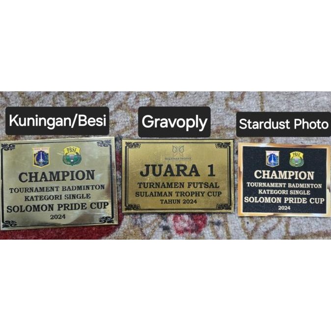 Piala Cup tipe 02 Kuningan