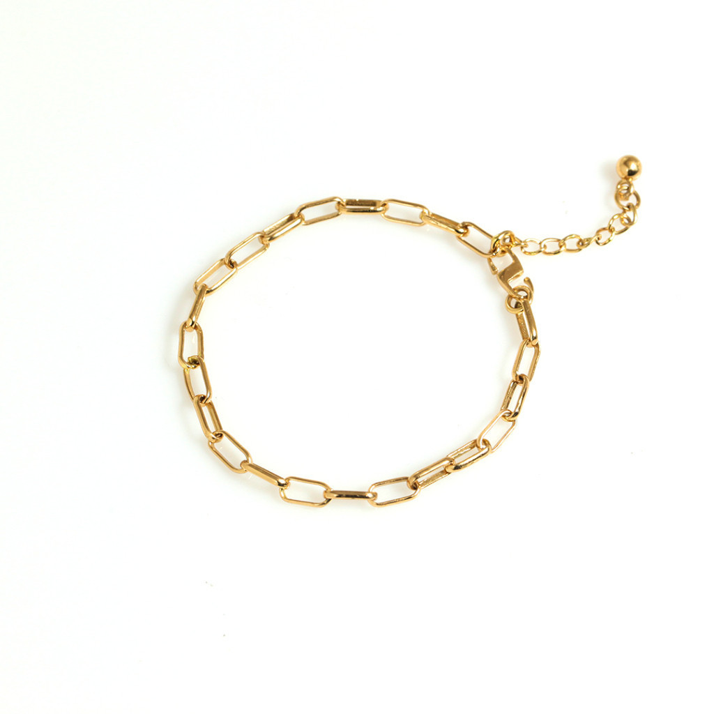 Gelang Rantai Oval Tipis Eka Swasa - SGT0522