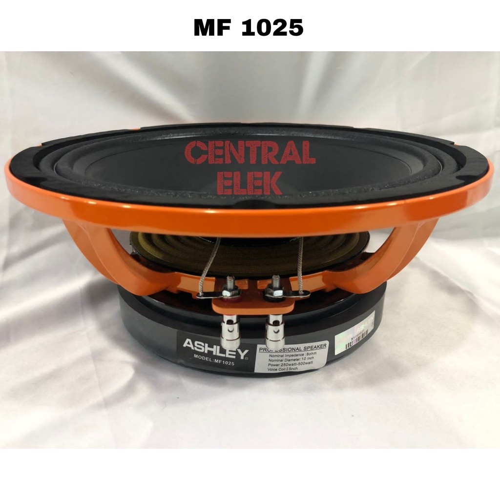 Speaker komponen Ashley 10 Inch mf1025 / mf 1025 special middle