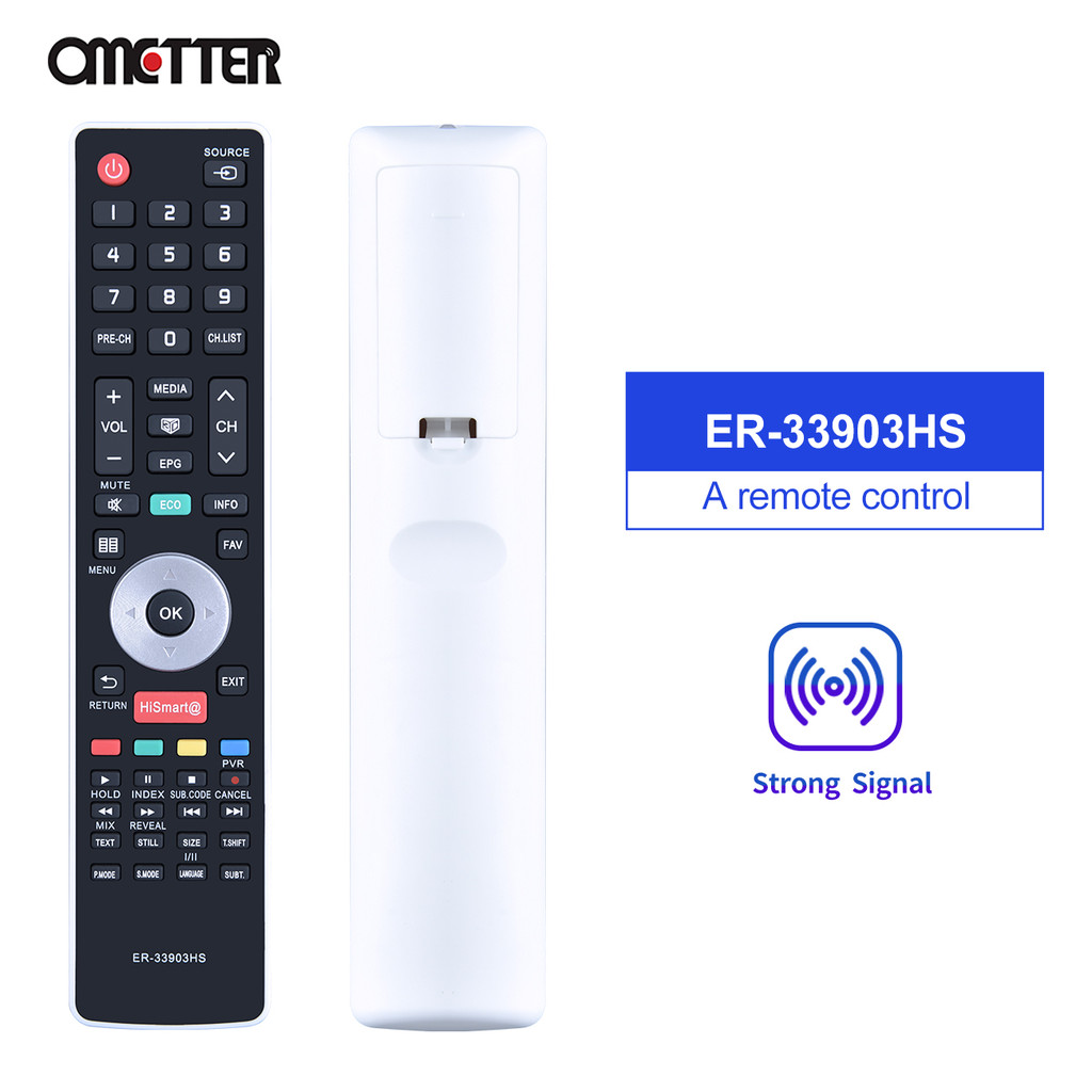Remote Control ER-33903 ER-33903HS for Hisense LCD Smart TV