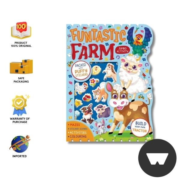 Igloo Books - Funtastic Farm Jumbo Activity