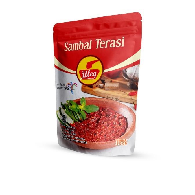 

ULEG SAMBEL TERASI FINNA POUCH (1KG) TP