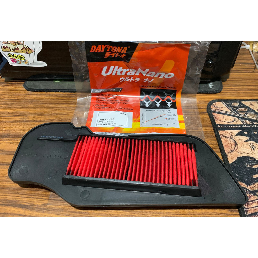 Filter udara Mio M3 100% original daytona 3945 japan