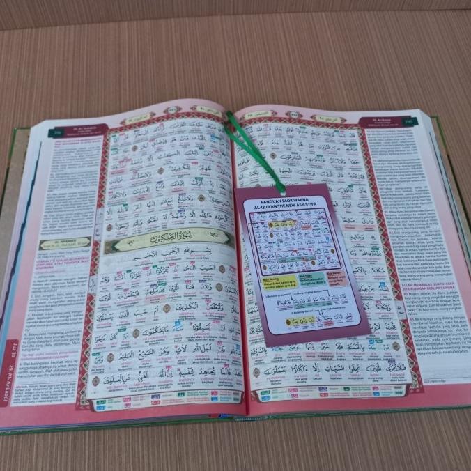 Miliki Alquran Terjemah Perkata Asy Syifa A4 - Alquran Asy-Syifa Tajwid Kode