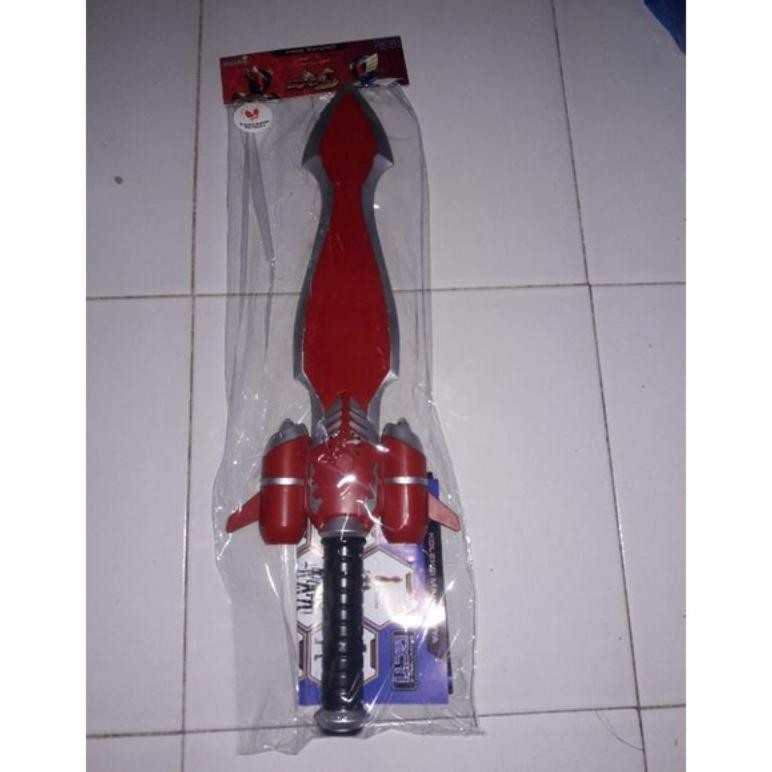 Mainan Pedang Bima X ada lampu n suara