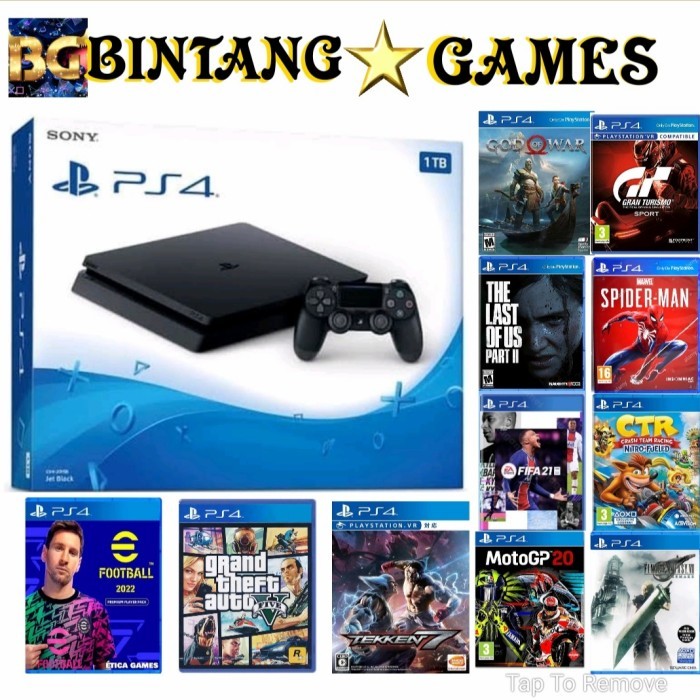 PS4 Slim Playstation 4 SONY HDD 1TB