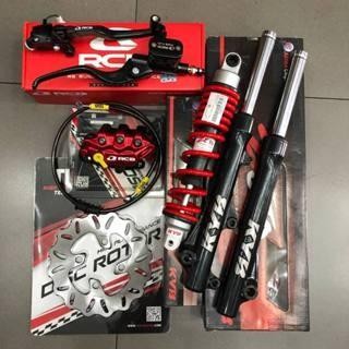 Paketan Master Rem Rcb E3 Kotak 14Mm Set Kanan Kiri+Shock Shockbreaker Depan Belakang Kyb Zeto 310Mm